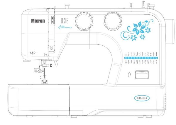 Швейная машина бытовая Micron STL 025, УЦЕНКА