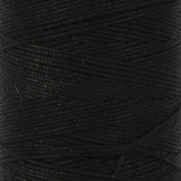 Нитки швейные джинсовые Gamma 20s/3, 183 м / 10 кат, 000 черный