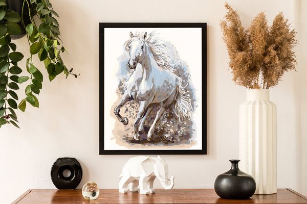 Картина по номерам Фрея, Со скоростью ветра, 40х30 см