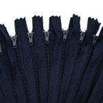 Молния спираль (витая) Т3 (3 мм) 1 зам., н/раз., 50 см, п/автомат, 233 т.синий, 10 шт