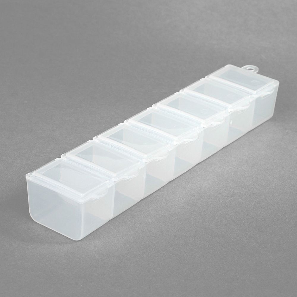 Контейнер для мелочей 15.3х3.4х2.4 см цв. в ассортименте