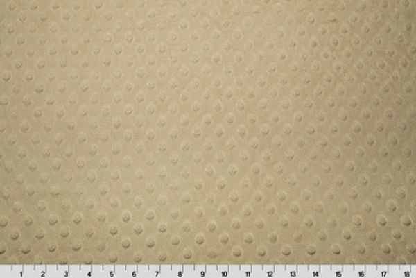 Плюш (ткань) Peppy Cuddle Dimple 455 г/м², 48х48 см, Beige