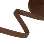 Стропа (ременная лента) 30 мм / 25 метров, толщ. 0.94 мм, [17.1 г/пог.м], 100% п/п, коричневый, Gamma 3075