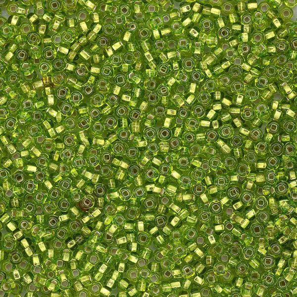 Бисер Preciosa прозрачный с серебр.центром 10/0 (2.3 мм), круг.отв., 500гр, 331-19001-10/0-57220