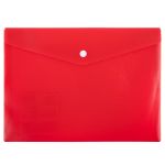 Папка-конверт с кнопкой A5 180 мкм, 10 шт, красный new ЕС21113004, Expert Complete