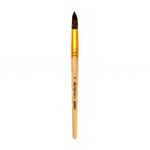 Кисть белка круглая №10, 5 шт, короткая ручка, Mr.Painter SQR 301-10