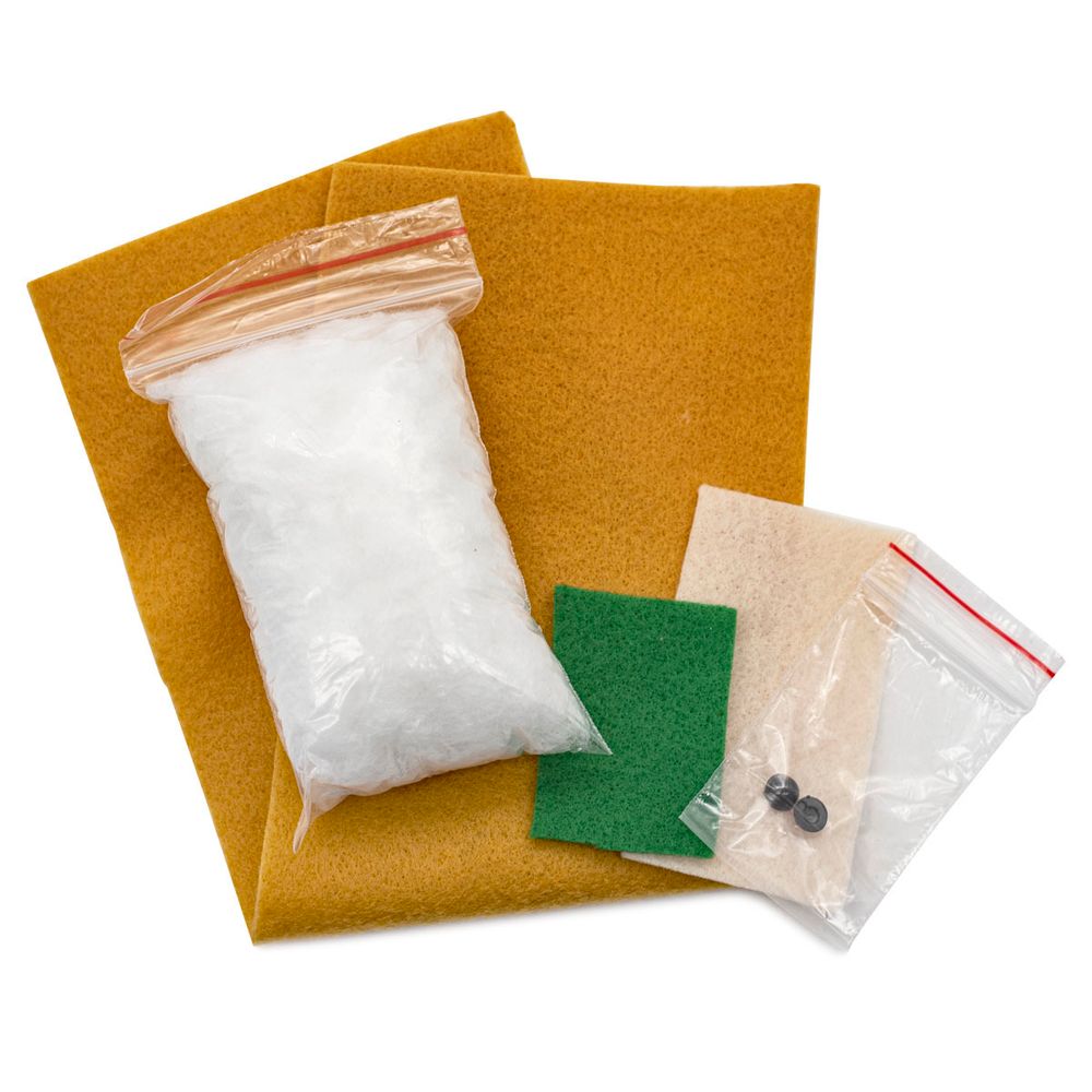 Набор для шитья игрушки из фетра, Хомячок, 12см