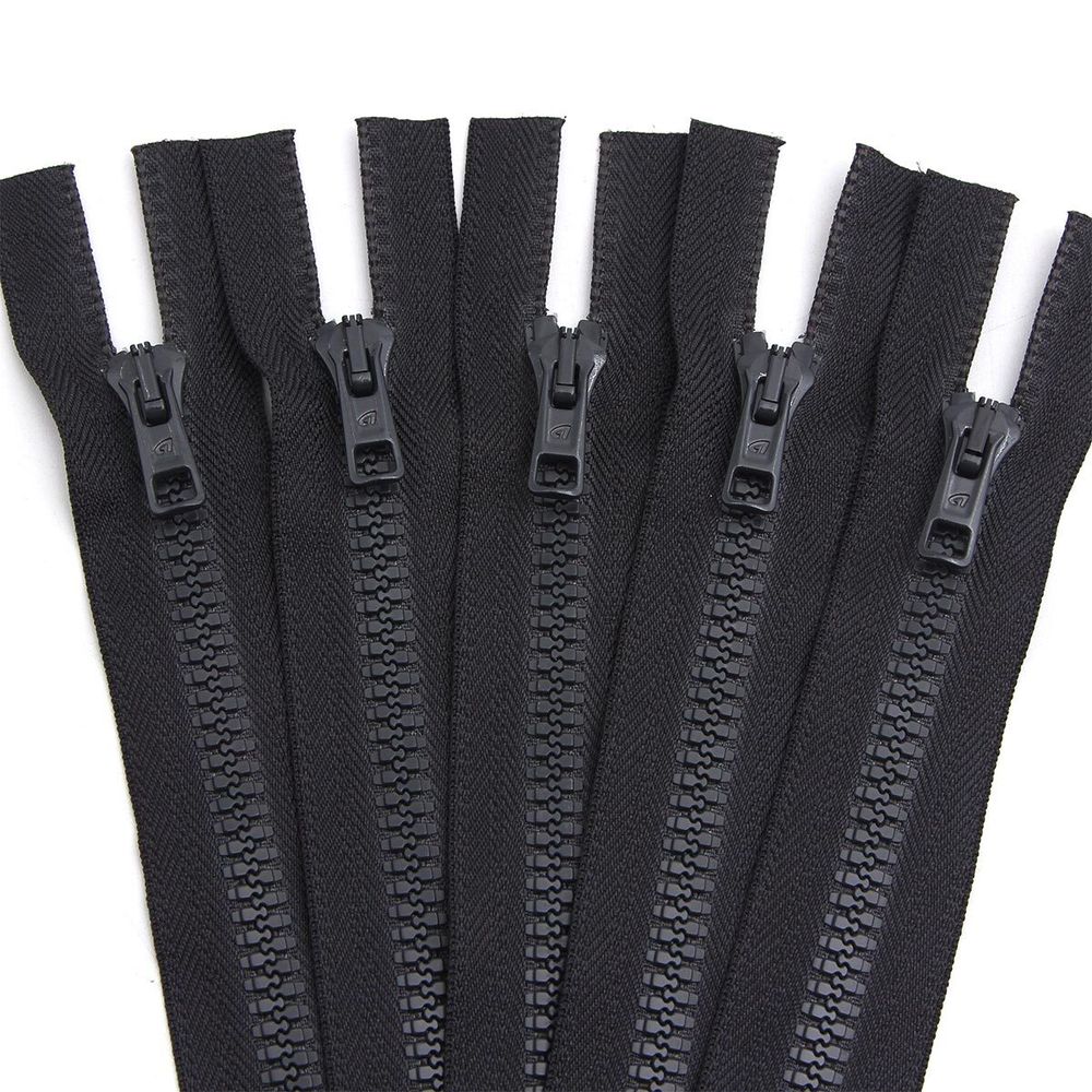 Молния трактор Arta Т6 (6 мм) 2 зам., разъем., 75 см, цв. 102 т.серый, уп.5 шт