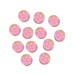 Бусины полимерная глина ⌀10 мм, 70 шт (6х12 шт), /РП/, №08 земляничка, Zlatka PCV