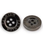 Пуговицы 4 прокола 32L (20мм), (Nickel (никель)), 24 шт