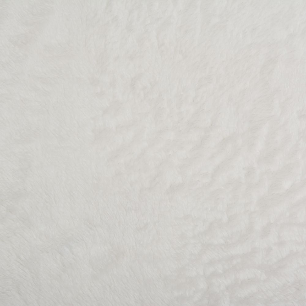 Мех трикотажный 180 г/м², шир.165см, цв.белый, 20м /TOS/