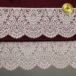 Кружево эластичное (стрейч) 110 мм, 40992PP цв.розовый, 3 метра, Kruzhevo