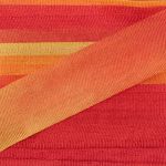 Лента (тесьма) шелковая 13.0 мм / 9.1±0.5 метров, M232 желтый/красный, Gamma SRM-13