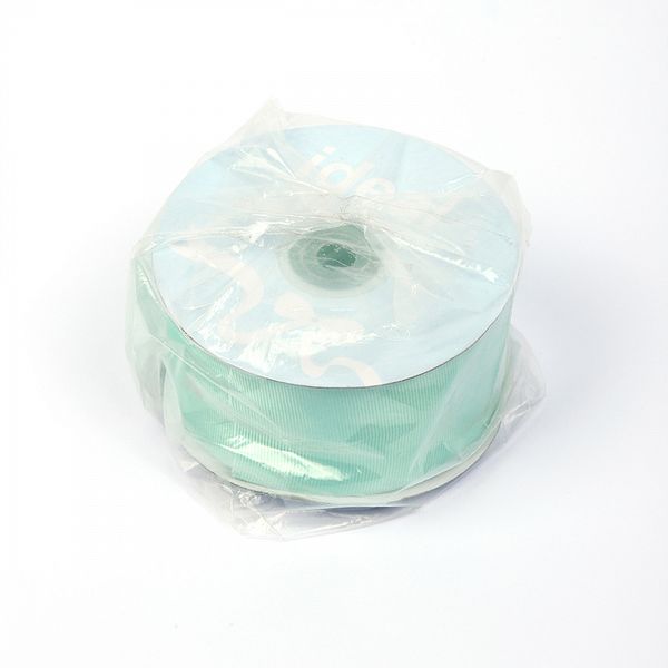 Лента репсовая (в рубчик) 50.0 мм, F199 мятный уп.27,4м