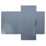 Папка на резинке A4 600 мкм 35 мм, волокно, 5 шт, серый new EC21043015, Expert Complete