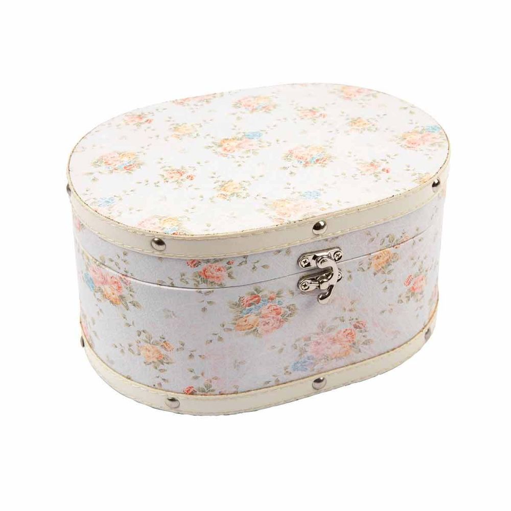Шкатулка декоративная Сундучок 24х18х12.5 см, 008 Нежные букеты, Gamma DBK-012