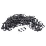 Рамка регулировочная 40 мм ушко (19х45 мм) (черный), 100 шт