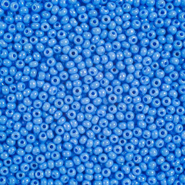 Бисер Preciosa непрозрачный с покрытием 10/0 (2.3 мм), круг.отв, 20гр, 5 шт, уп.5 шт