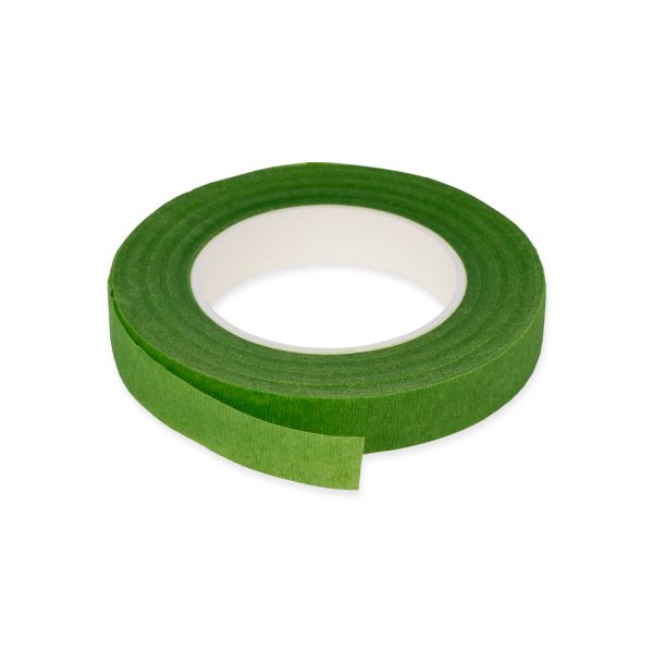 Флористическая лента 12 мм, 12 шт, 27.4 м, 06 св. зеленый, Blumentag FLTN