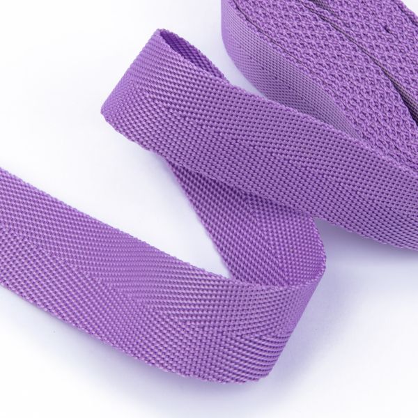 Стропа (ременная лента) 25 мм / 5х2.5 метра, фасовка, сиреневый, 3816 (3074)