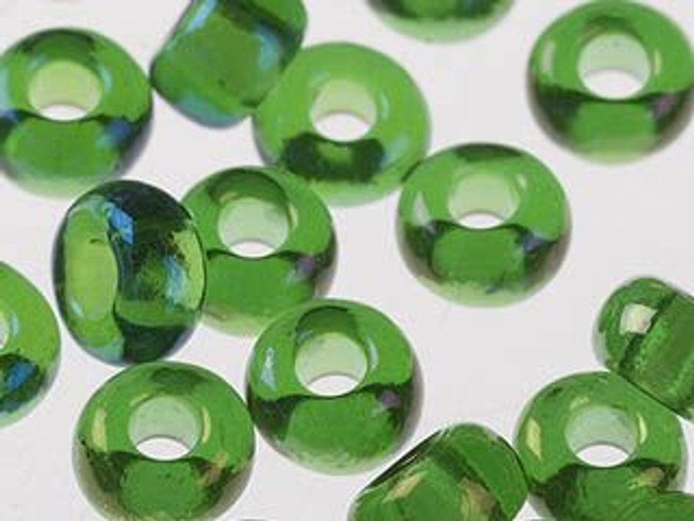 Бисер Preciosa прозрачный с радужным покрытием 10/0 (2.3 мм), 1х50г, цв. 51120