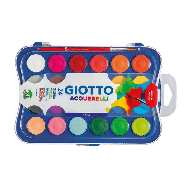 Краска акварель сухая 24 цв, Giotto F352400