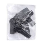 Крючок шубный PQ 45 мм, серый, PQ5208, 5 шт