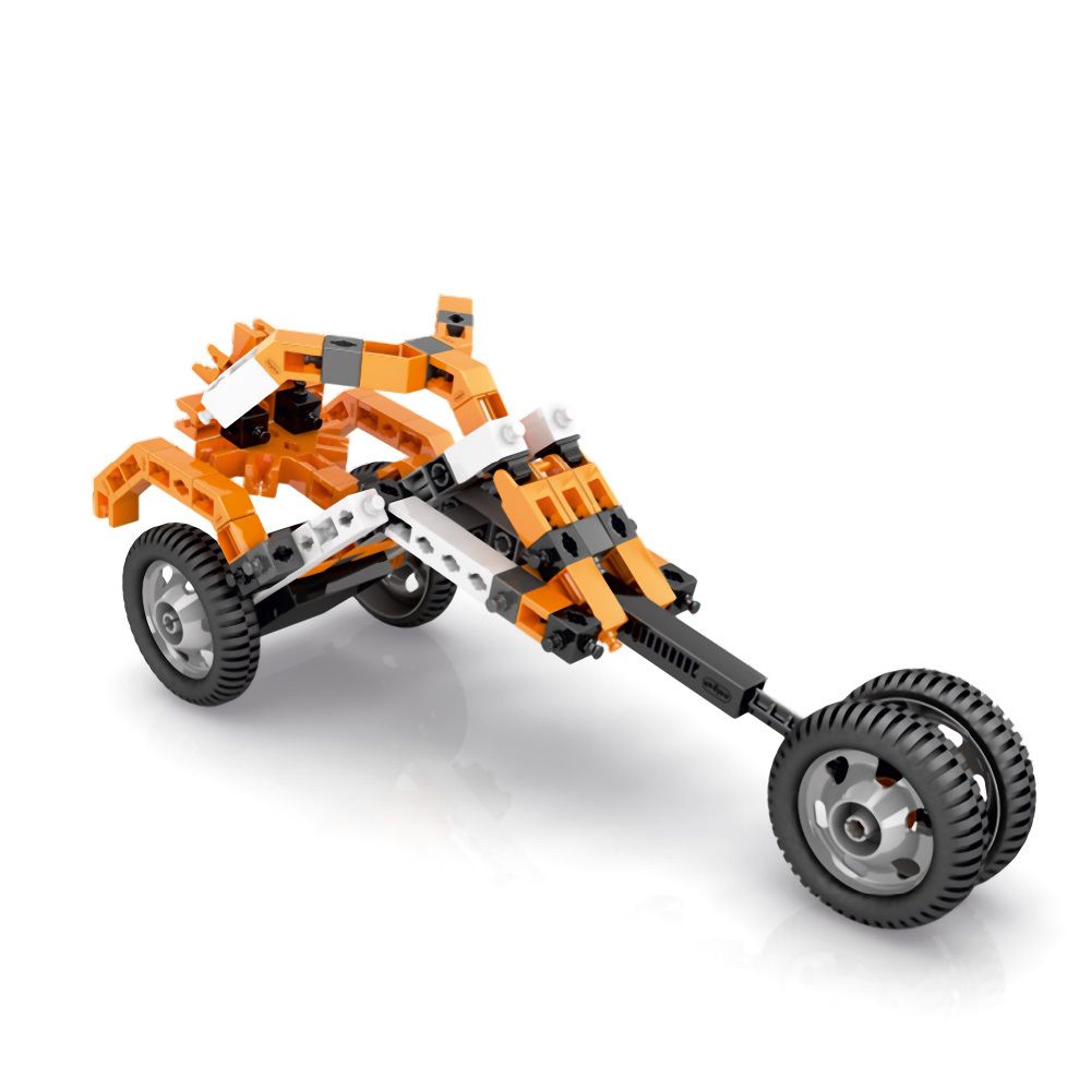 Конструктор пластиковый, 50 моделей/с мотором 159 элемент., Поделкин, PKE-07, УЦЕНКА