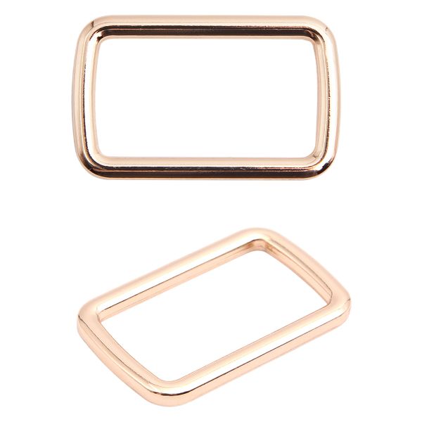 Рамка прямоугольная металл 40 мм /49х30 мм/ золото цв.02, ГУ12749, 4 шт