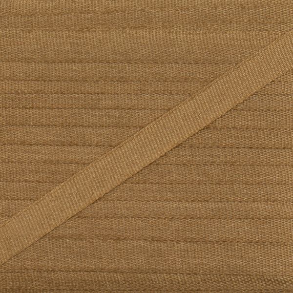 Лента (тесьма) шелковая 4.0 мм / 45.5±0.5 метров, №215 горчичный, Gamma SR-4