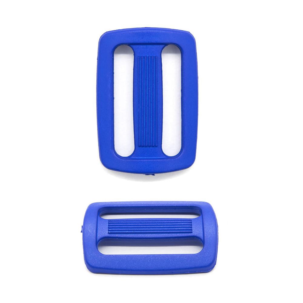 Пряжка, ПА, цветная, 30 мм (61 василек), 50 шт