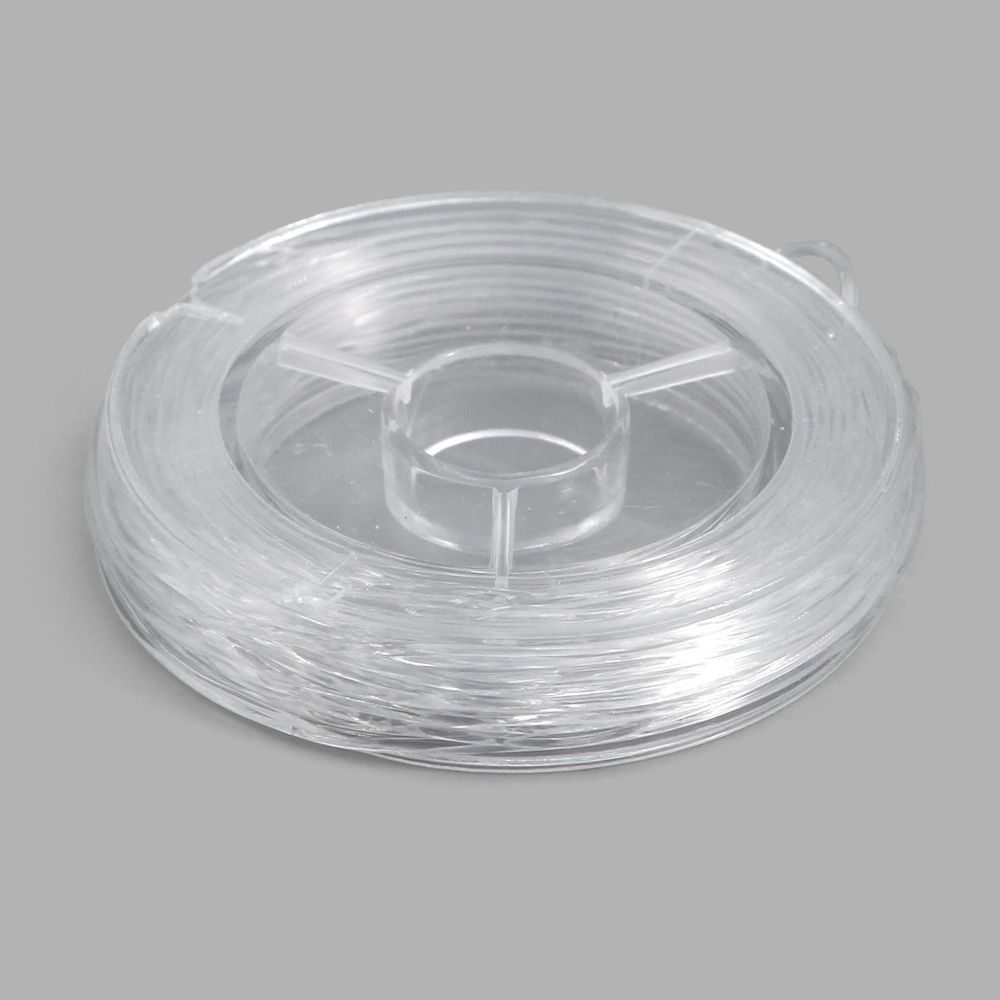 Нитки силиконовые, 1,0 мм, 10 м/упак Astra&Craft (прозрачный), 10 катушек