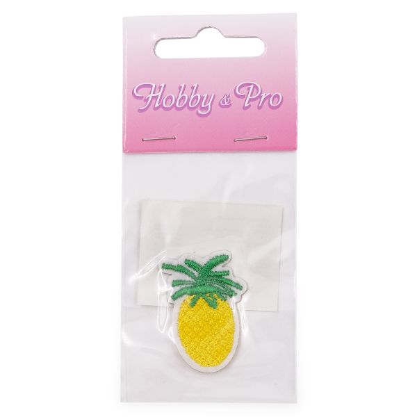 Термоаппликация Ананас, 2.4х3.3см, Hobby&Pro
