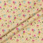 Ткань для пэчворка Peppy Весенний этюд, отрез 50х55 см, 146 г/м², ВЭ-13 желтый, Peppy