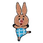 Набор для вышивания бисером Klart CMF-10-049, Брошь. Пятачок, 4.5х8 см