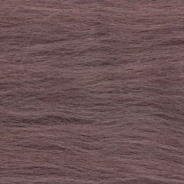 Шерсть для валяния Троицкая п/тонкая 1х100 г (до 29 мкр), 161 мокко