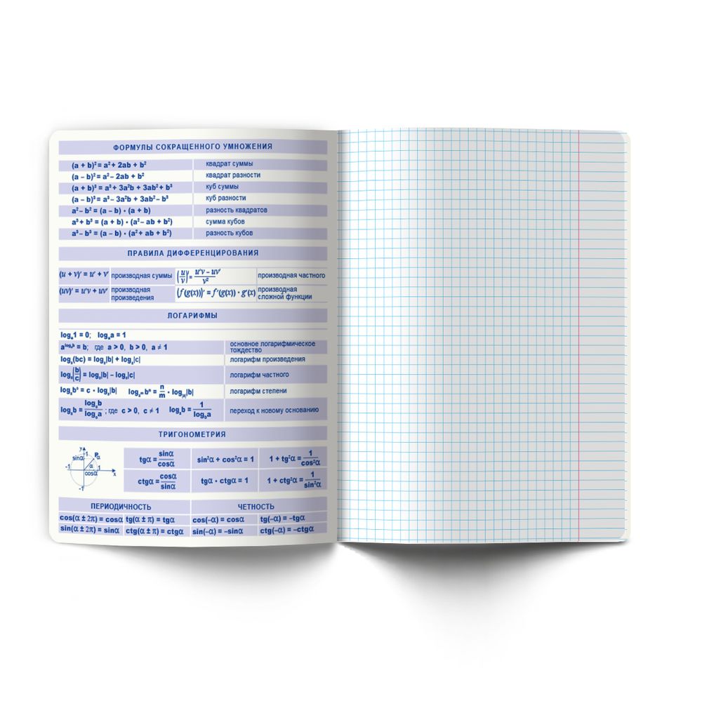 Комплект тетрадей со справочными материалами Мраксимализм, A5 48 л. 12 шт на скобе 60 г/м², белизна 90% 1 шт клетка/линия, 01890 12 предметов, Светоч Т292