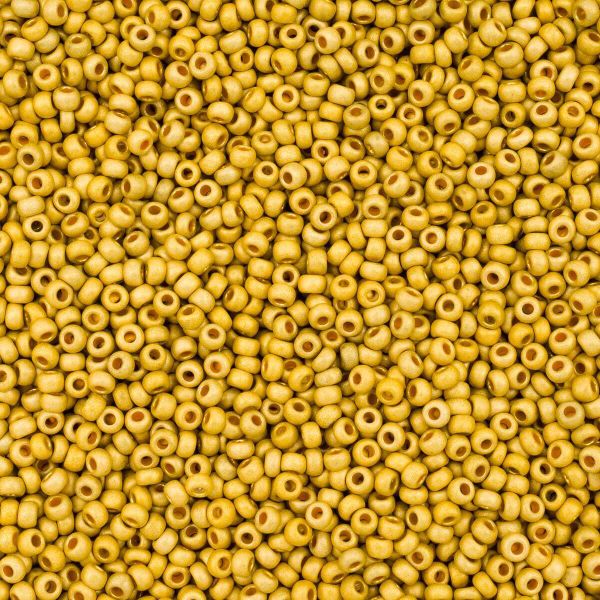 Бисер Preciosa металлик terra матовый 10/0, круг.отв, 50 г, (18586)