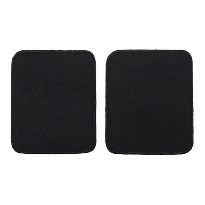 Термоаппликация Прямоугольник 9,5х8см, уп., 2 шт, цв.черный