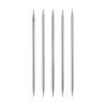 Спицы чулочные металл ⌀6.0 мм, 20 см, 5 шт, никель, Visantia VTS-5