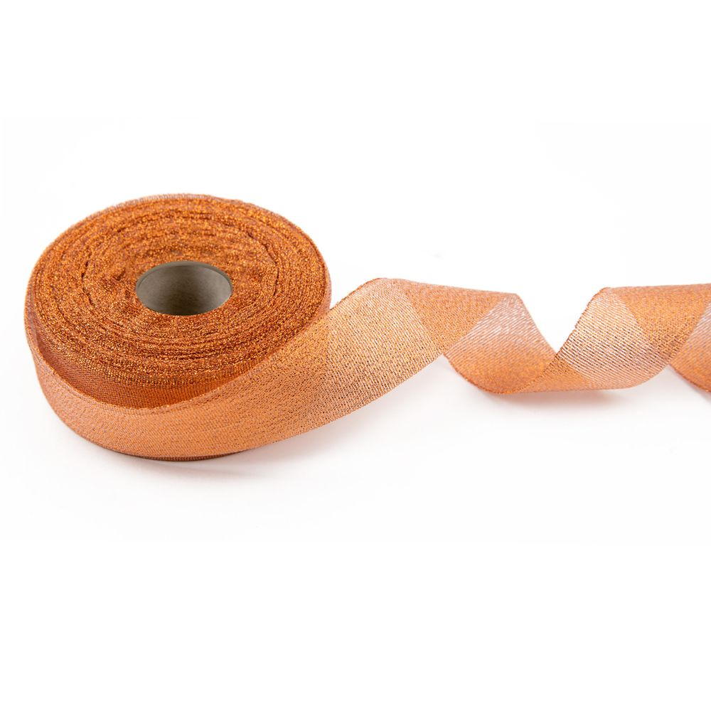 Лента металлизированная 26.0 мм / 25±1 метров, оранжевый, Blitz С3432Г17