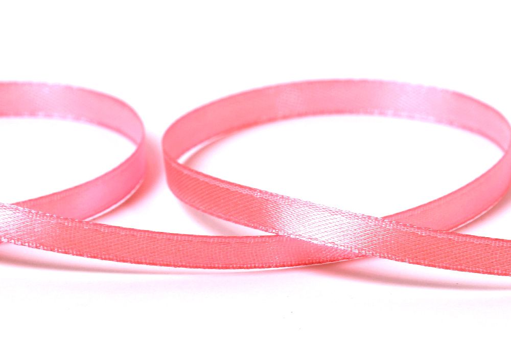Лента атласная 1-сторонняя 6.0 мм / 33±2 метра, 109 грязно-розовый, Gamma