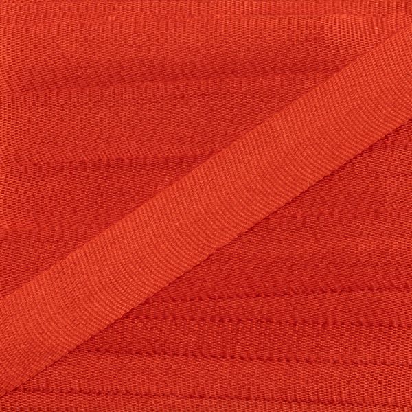 Лента (тесьма) шелковая 7.0 мм / 45.5±0.5 метров, №100 оранжевый, Gamma SR-7