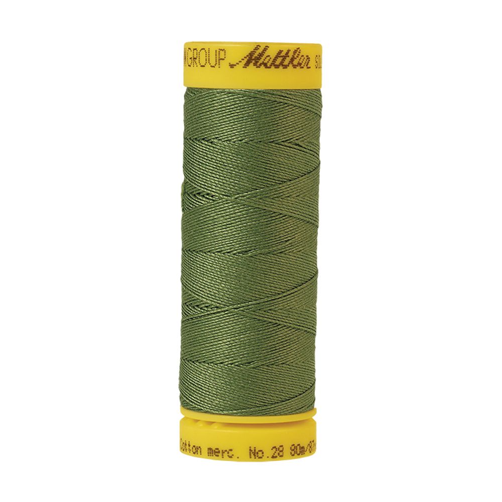 Нитки хлопковые отделочные Mettler Silk-Finish Cotton 28, 80 м, 0840, 5 катушек