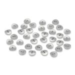 Пуговицы 2 прокола 18L (DS (серебро (никель))), 36 шт, S090149