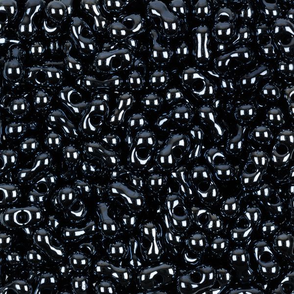 Бисер Preciosa Farfalle 3.2х6.5 мм, 50 г, 49102 серый перламутр, 321-90001