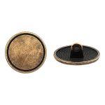 Пуговицы на ножке 28 (18мм), металл (OB бронза), ME_678, 36 шт