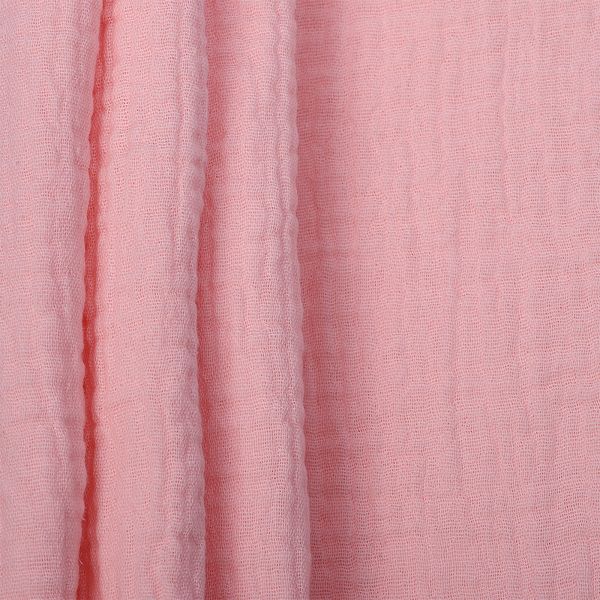 Муслин 125 г/м², 130 см / 2 метра, TBY.Mus.24723.37 цв.37 персиковый