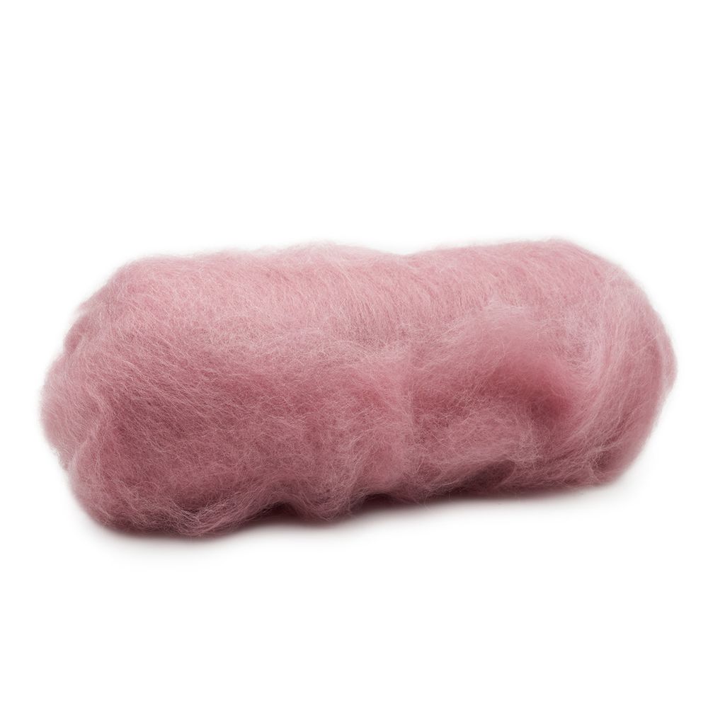 Шерсть для валяния Кардочес 100% п/тонк.шерсть, 100 г Камтекс, цв.270 клевер