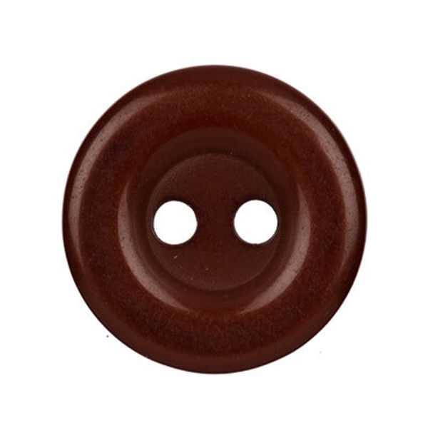 Пуговицы 2 прокола костюмные 20 мм, 24 шт, D568 коричневый, Blitz DRN 0017